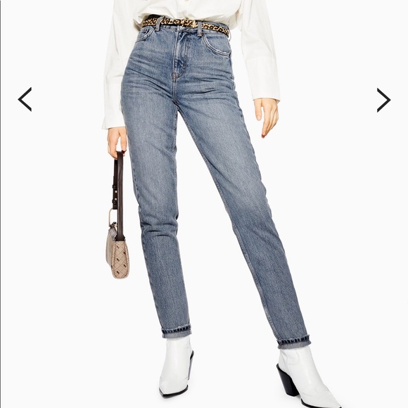 topshop mom high waisted tapered leg